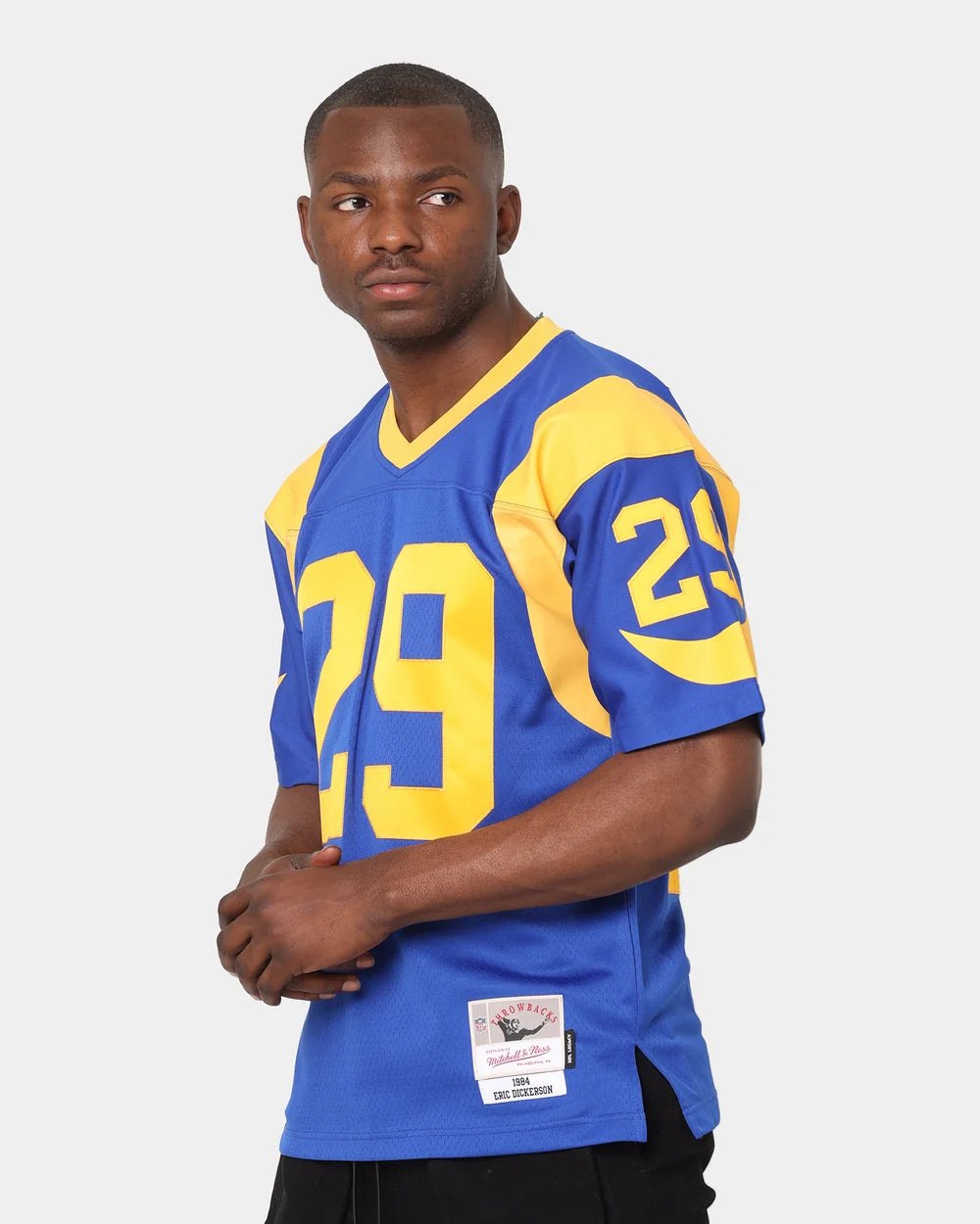 MNA-V53 (Mitchell & ness los angeles rams eric dickerson #29 '84 road legacy jersey royal) 92696083