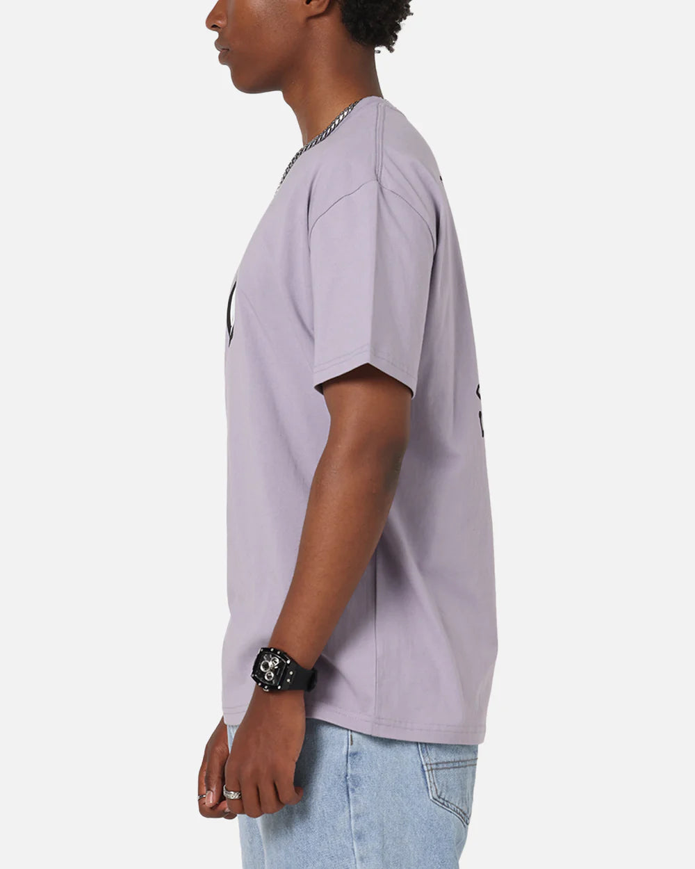 SSA-G (S/Double s crown dot short sleeve heavy weight tee dusty grape) 122593043