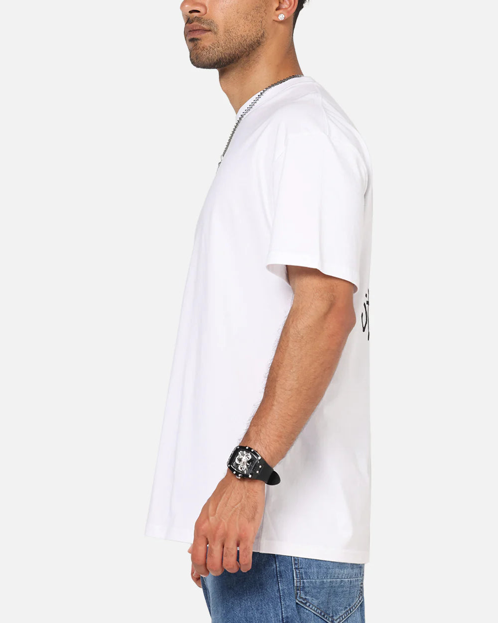 SSA-F (S/Double s crown dot short sleeve heavy weight tee white) 122593043