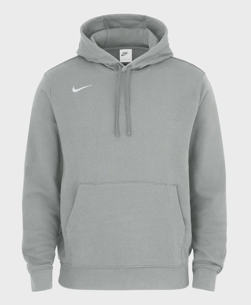 NA-G49 (Nike team club pull over hoodie heather grey) 52697013