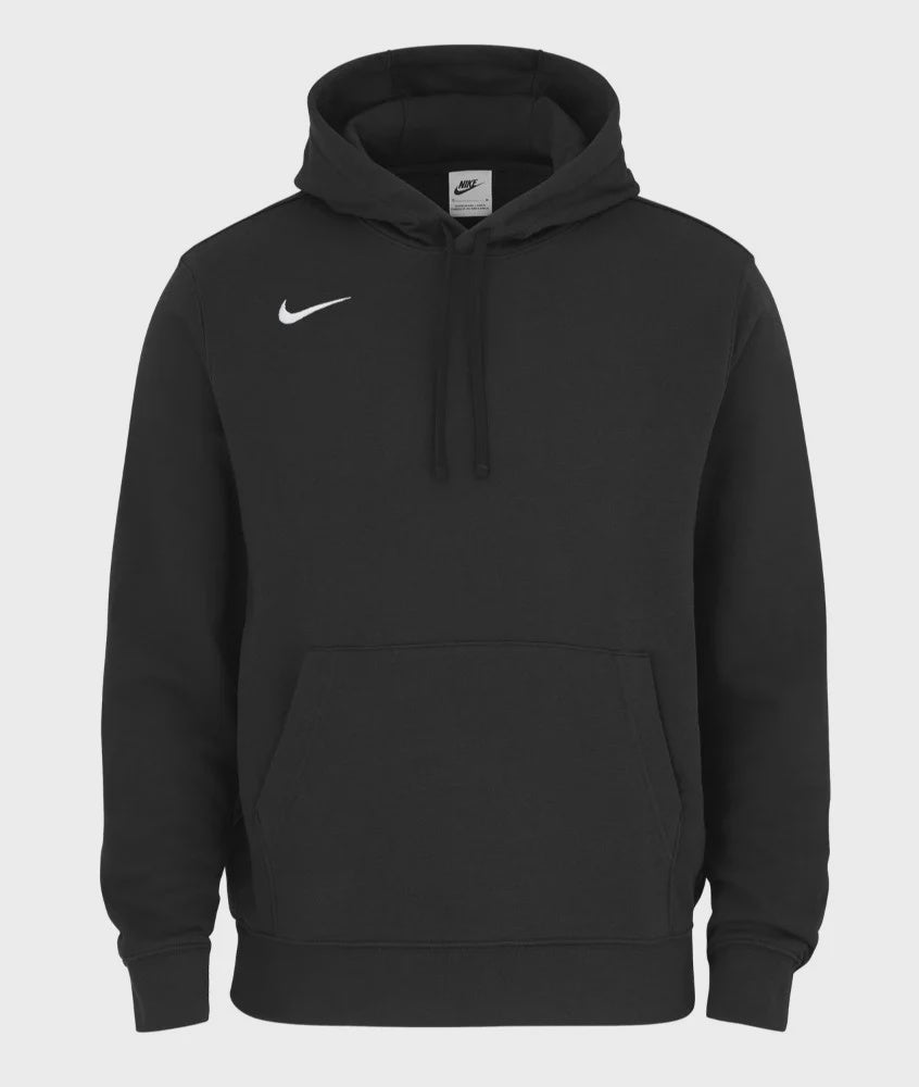 NA-H49 (Nike team club pull over hoodie heather black) 52697013