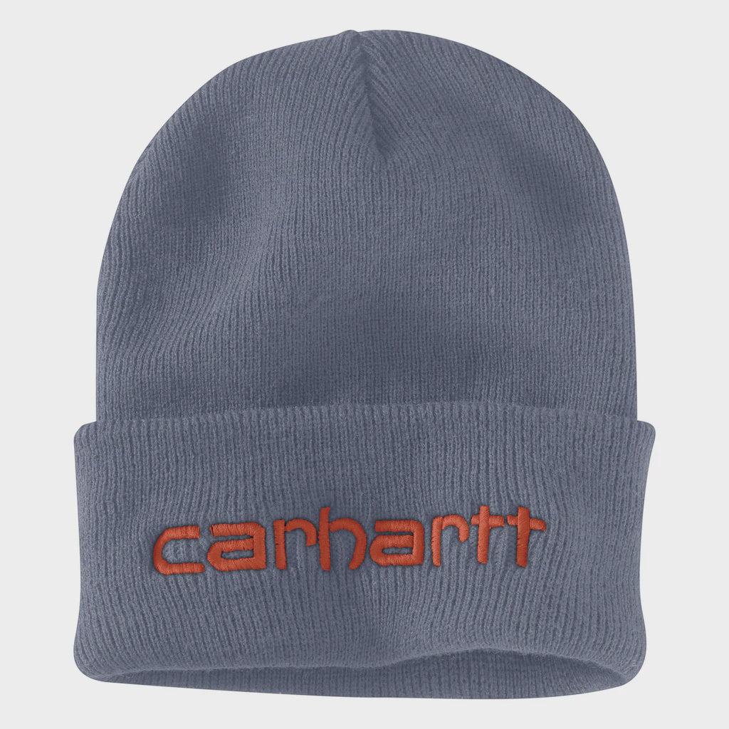 CHA-S2 (Carhartt knit insulated logo graphic beanie folkstone gery) 42292470