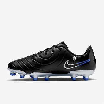N-N137 (Nike jr legend 10 club firm ground/multi ground boot black/chrome) 122394092