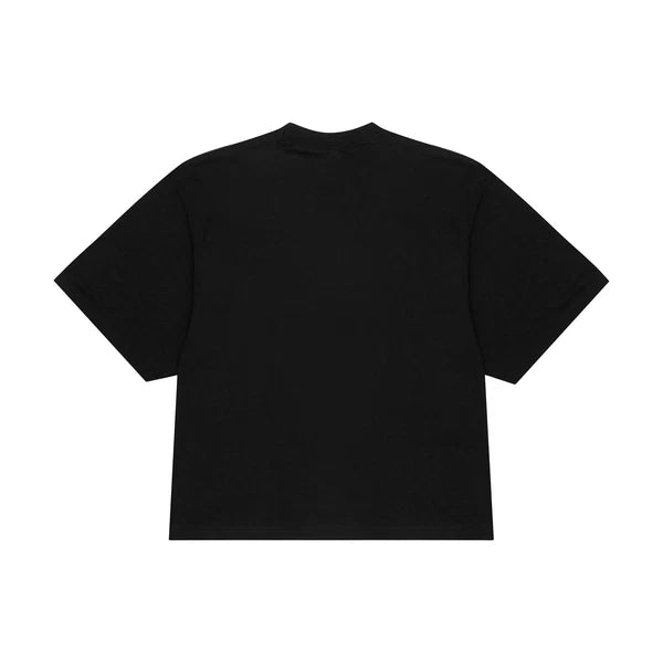 SKA-L (Shaka wear streetwear 10M-005 essentials max heavyweight oversized short sleeve tee black)