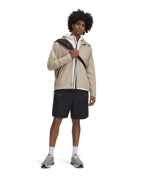 UAA-N15 (Under armour mens unstoppable jacket city khaki/black) 62598695