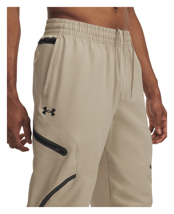UAA-O15 (Under armour mens unstoppable cargo pant city khaki/black) 62597826