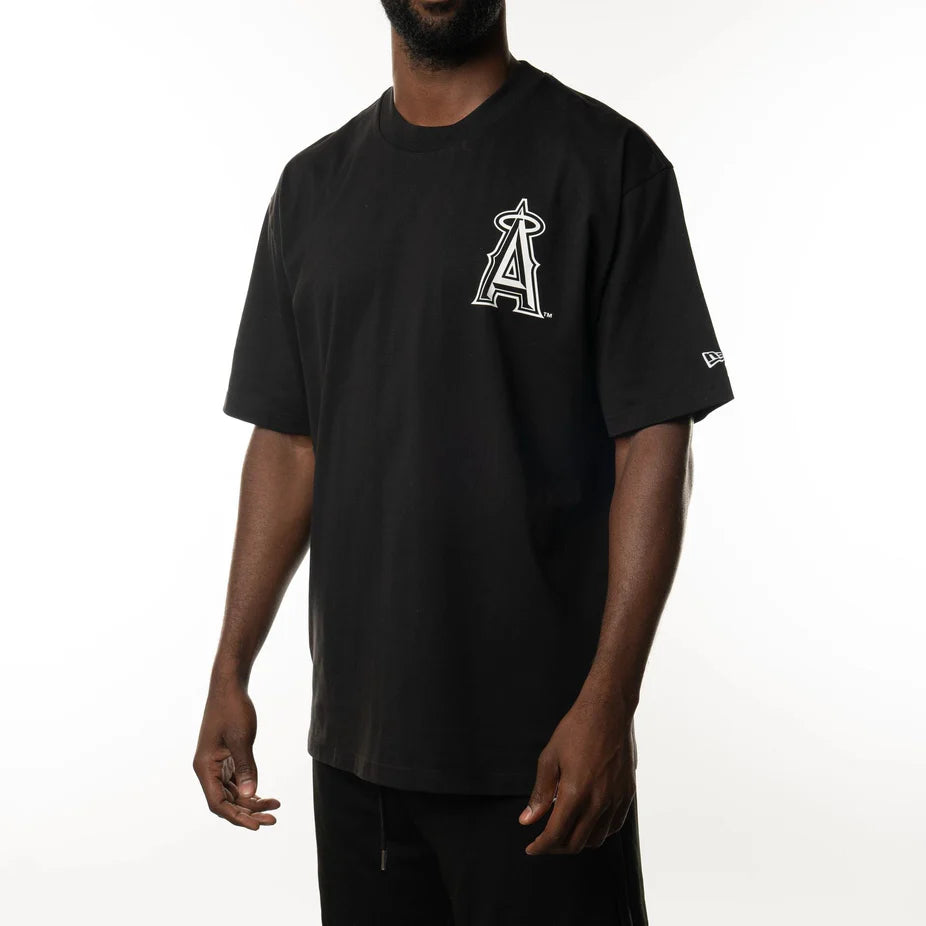NEA-W11 (New era los angeles angels freeway series oversize t-shirt black) 72592800