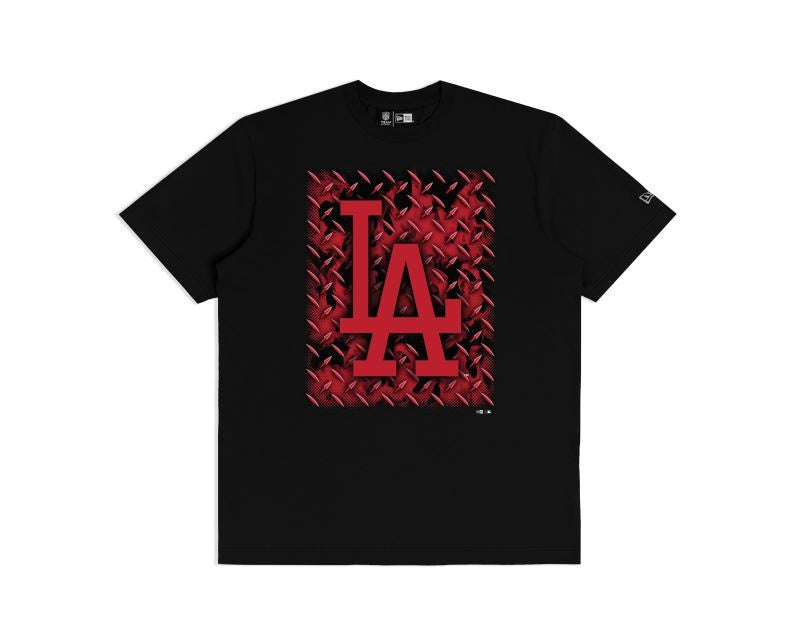 NEA-P13 (New era trend pop los angeles dodgers oversize t-shirt black) 22694000
