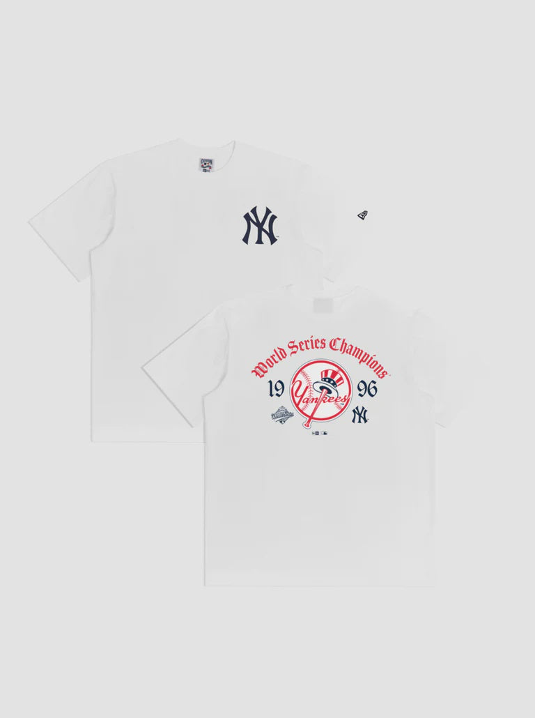 NEA-L13 (New era mlb new york yankees arch oversize tee white) 22694000
