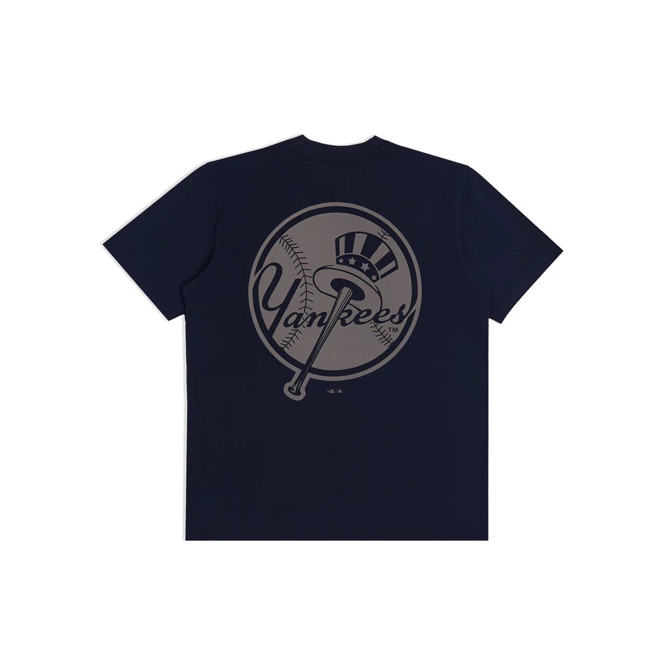 NEA-Q12 (New era trend pop new york yankees reflective oversize t-shirt evening navy blue) 112594000