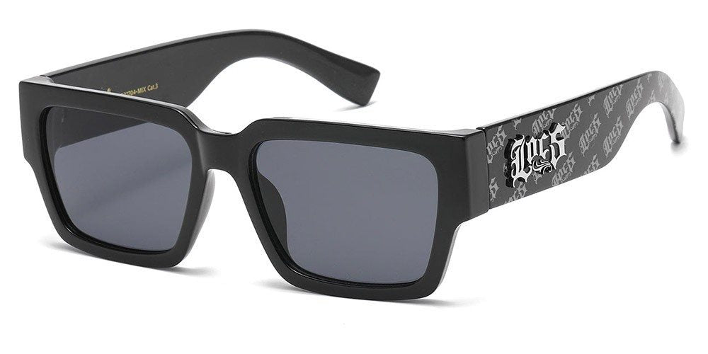 L-H4 (Locs sunglasses silver locs print) 2269956