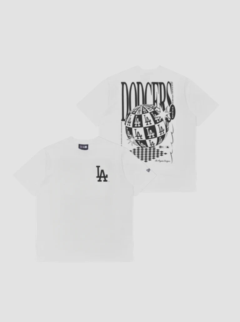NEA-H13 (New era los angeles dodgers world oversize tee white) 12694000