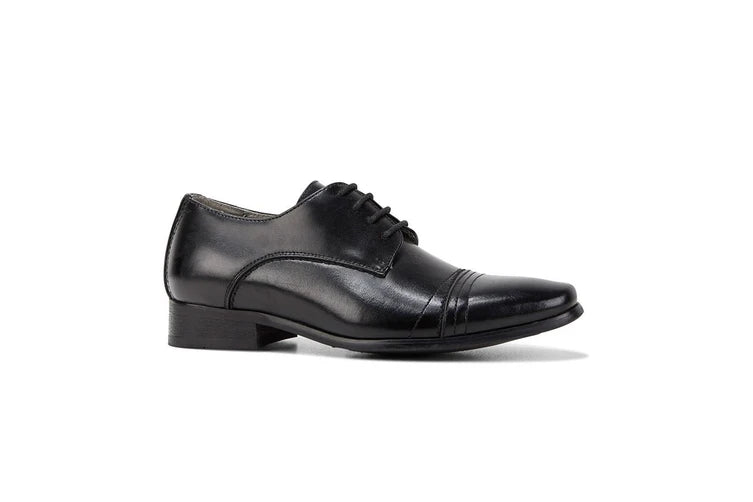 GB-R (Grosby kids tanner dress shoes black) 82392610