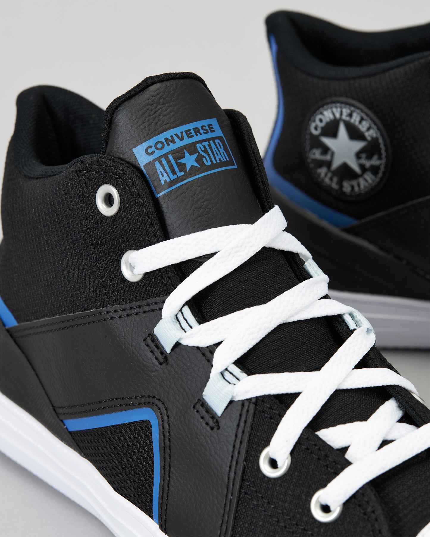 CT-Z37 (Converse chuck taylor flux ultra vintage ath mid black/ancestral blue/ghosted) 112936100