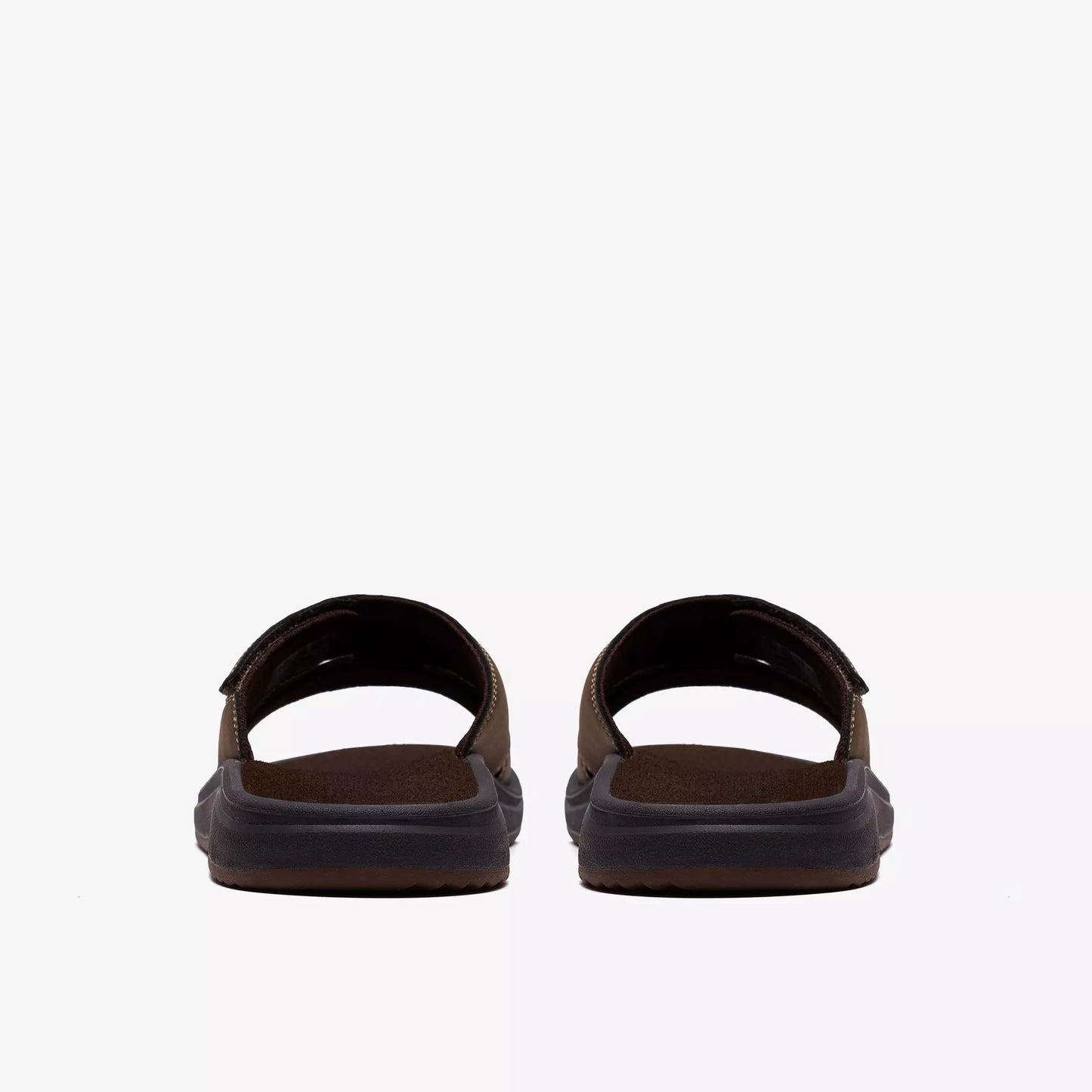CL-F (Clarks mens brinkley slide dark brown) 82695165