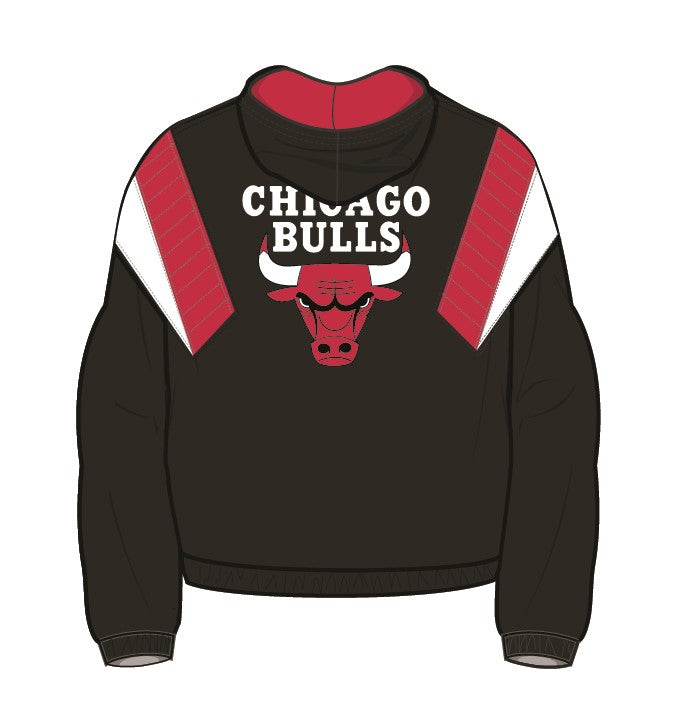 NBAA-N2 (Nba essentials nylon 1/4 zip anorak bulls black) 62398260