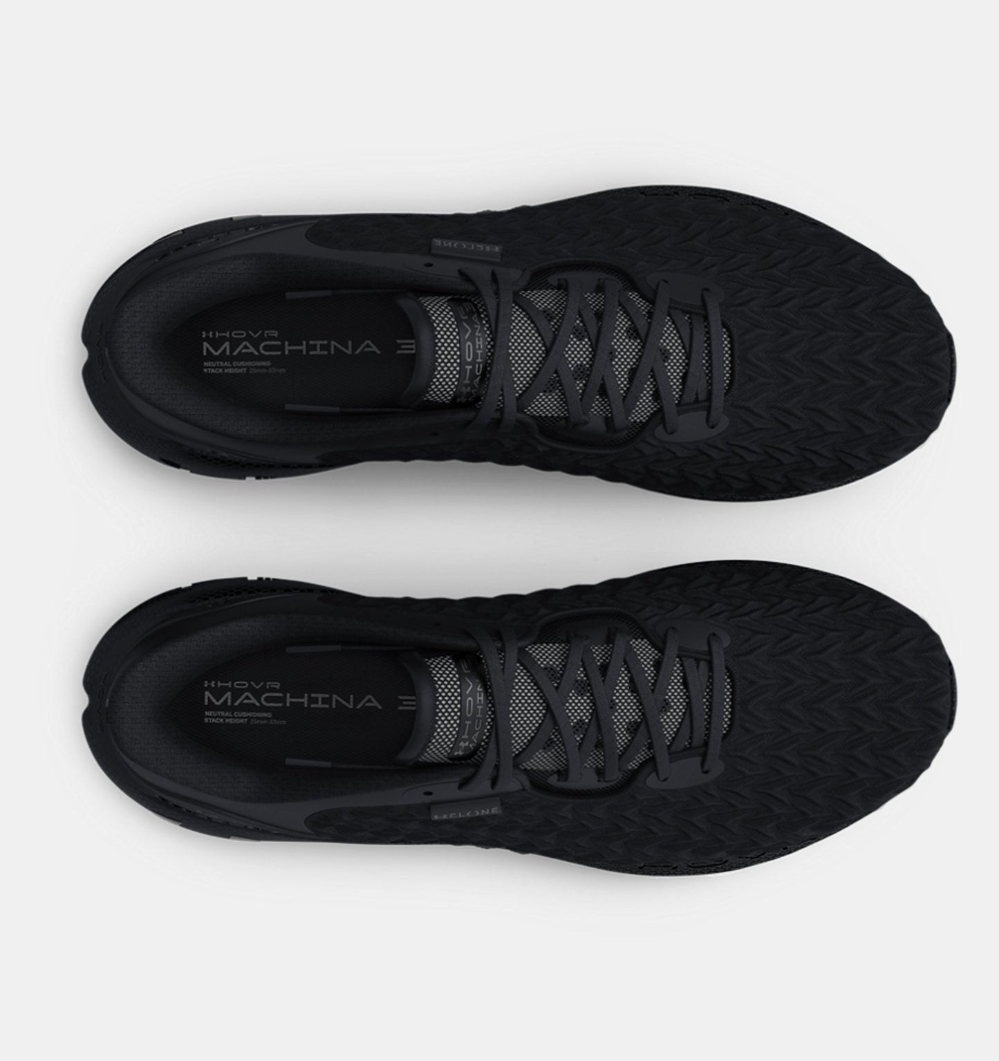 UA-B8 (Under armour hovr machina 3 clone black/reflective) 1223912173