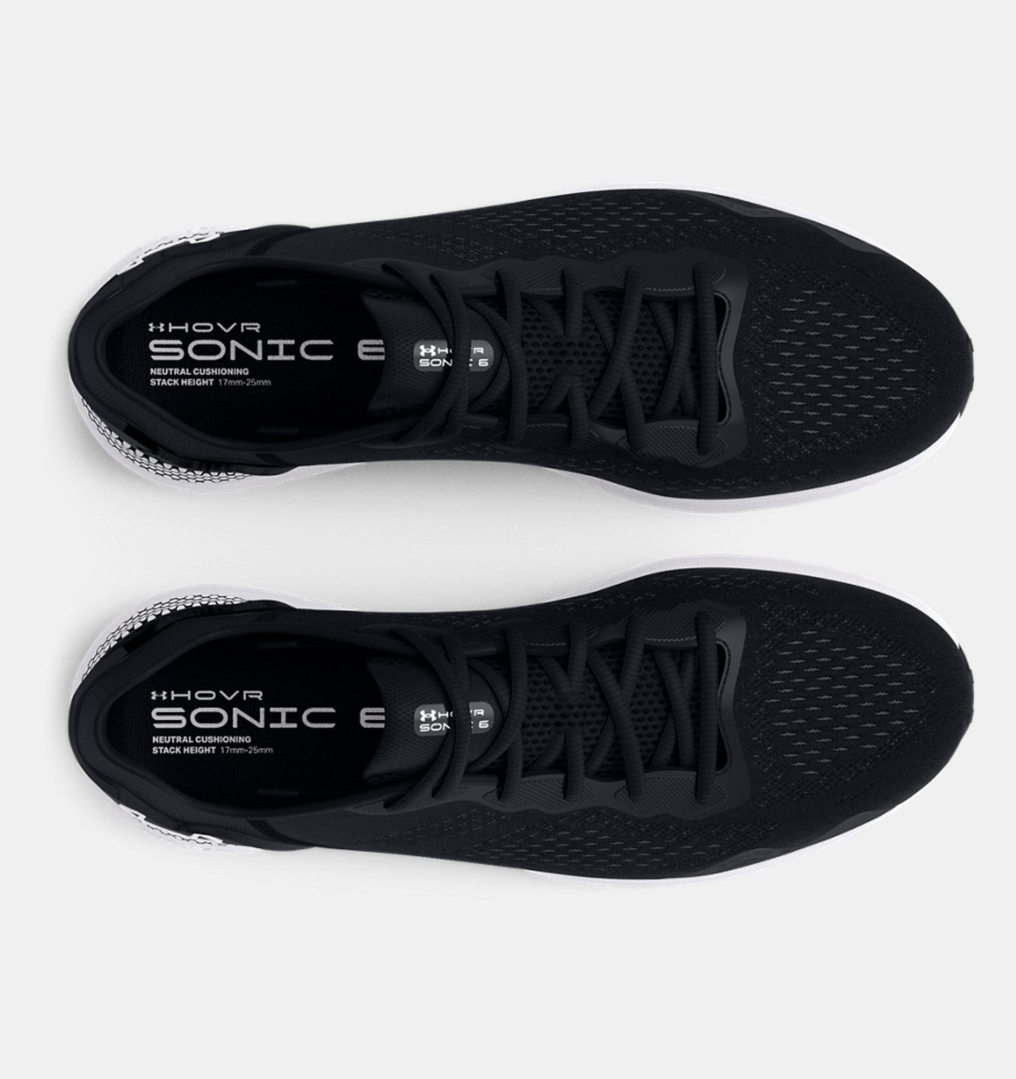 UA-H8 (Under armour mens HOVR sonic 6 2E width black/white) 52499130