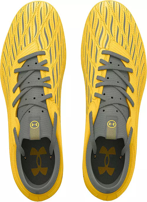 UA-L8 (Under armour unisex magnetico select 4.0 firm ground football boot taxi/black)