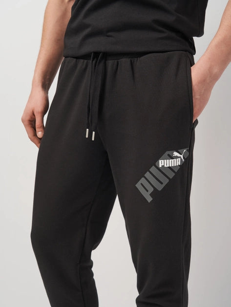 PA-L10 (Puma power graphic sweatpants black/white) 22495000