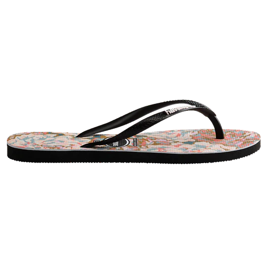 HA-WH7 (Slim petals 0090 black) 92291800 HAVAIANAS