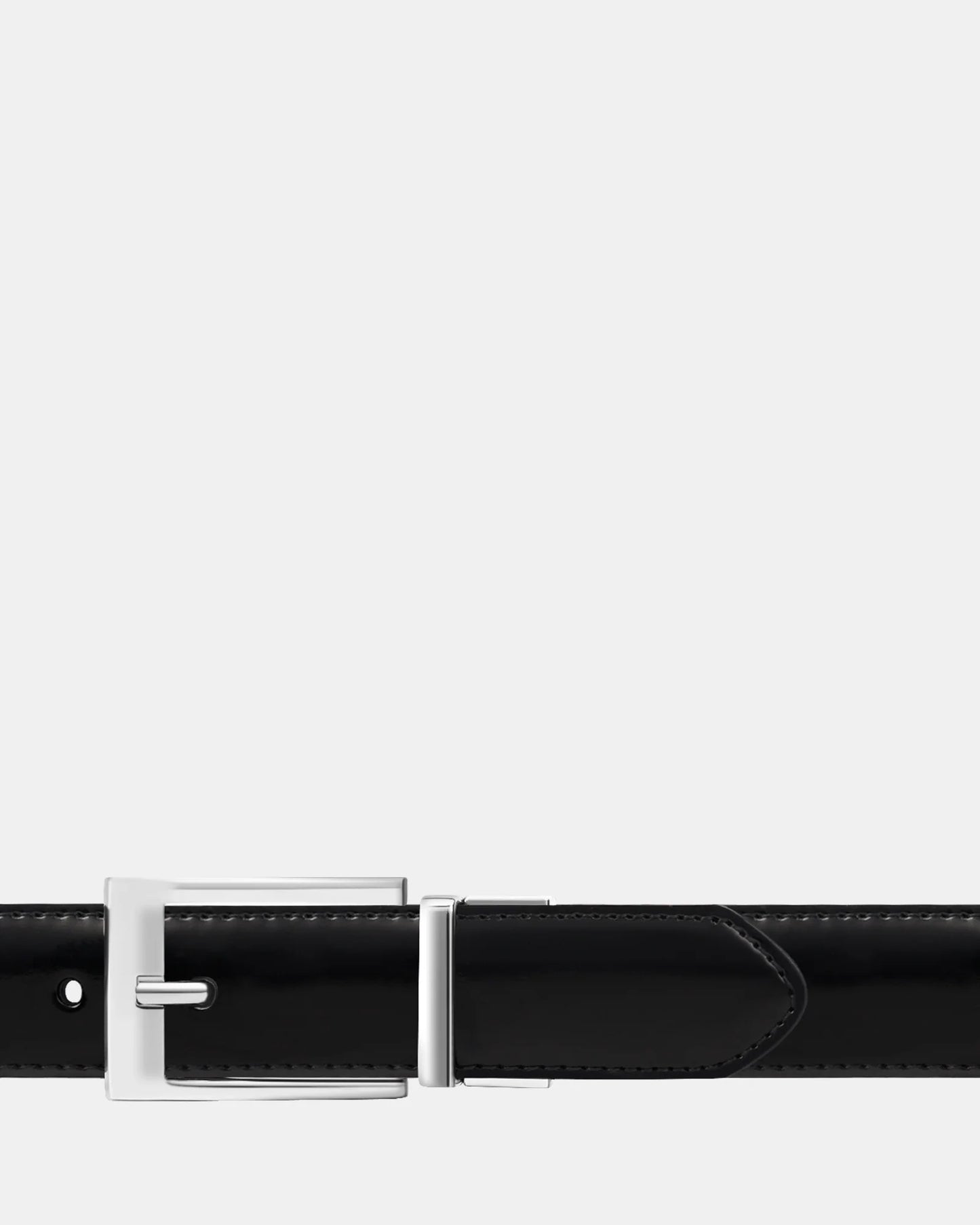 JMA-B (Julius marlow dress belt 2 reversible black patent/black) 32693478