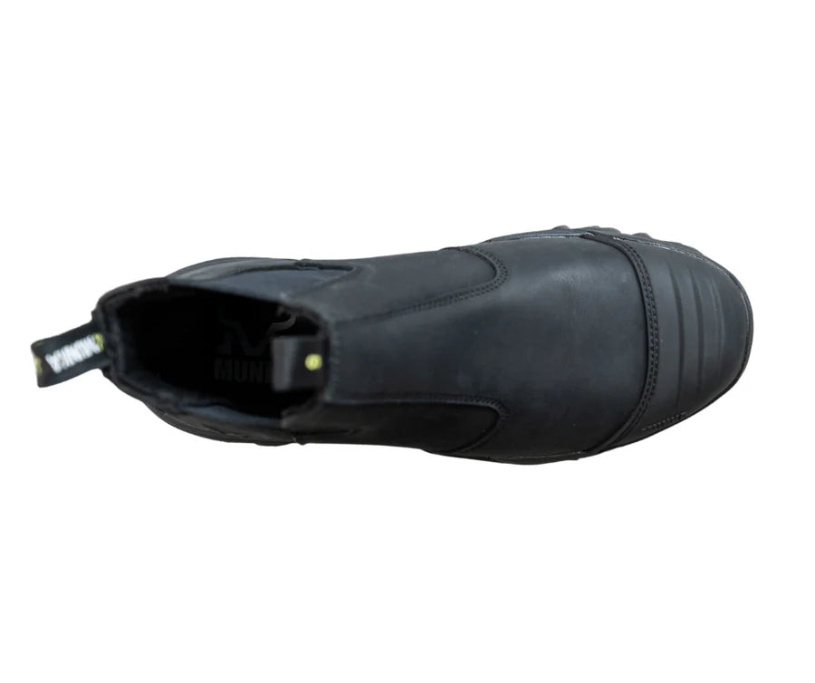 MU-E (Munka zebu slip on work boot black) 32697200