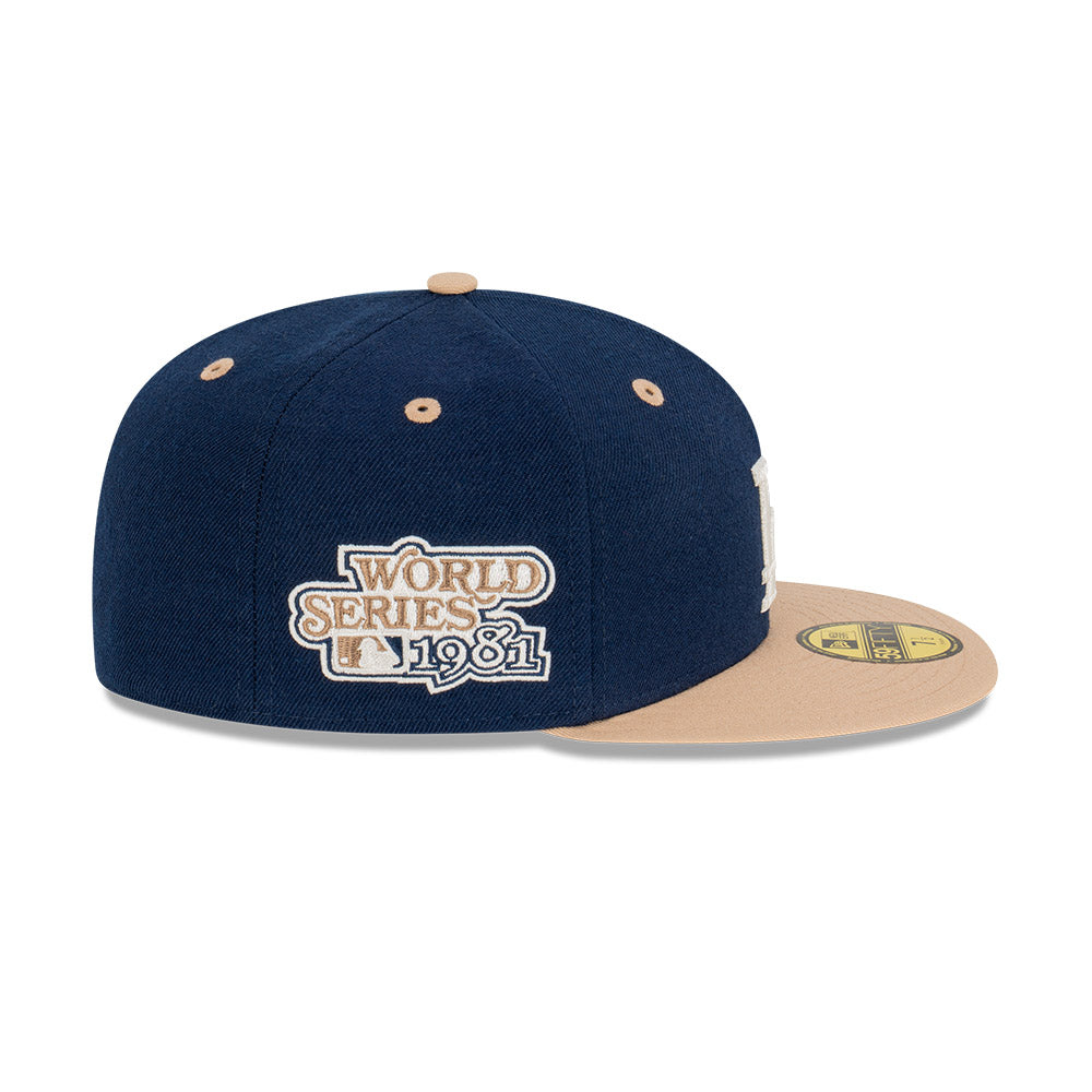 NEC-L50 (New era 5950 ocean khaki la dodgers fitted hat) 52393970 NEW ERA