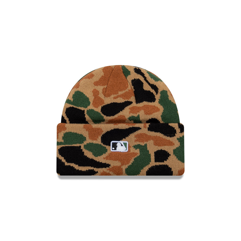 NEC-D51 (New era knitmed duck camo la dodgers beanie osfm) 52392835 NEW ERA