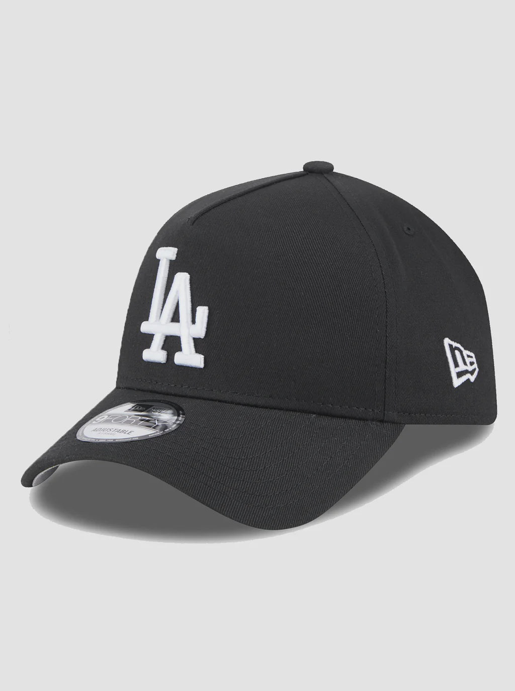 NEC-D70 (New era 940 A frame script seasonal los angeles dodgers snapback black/white/grey UV osfm) 112592670