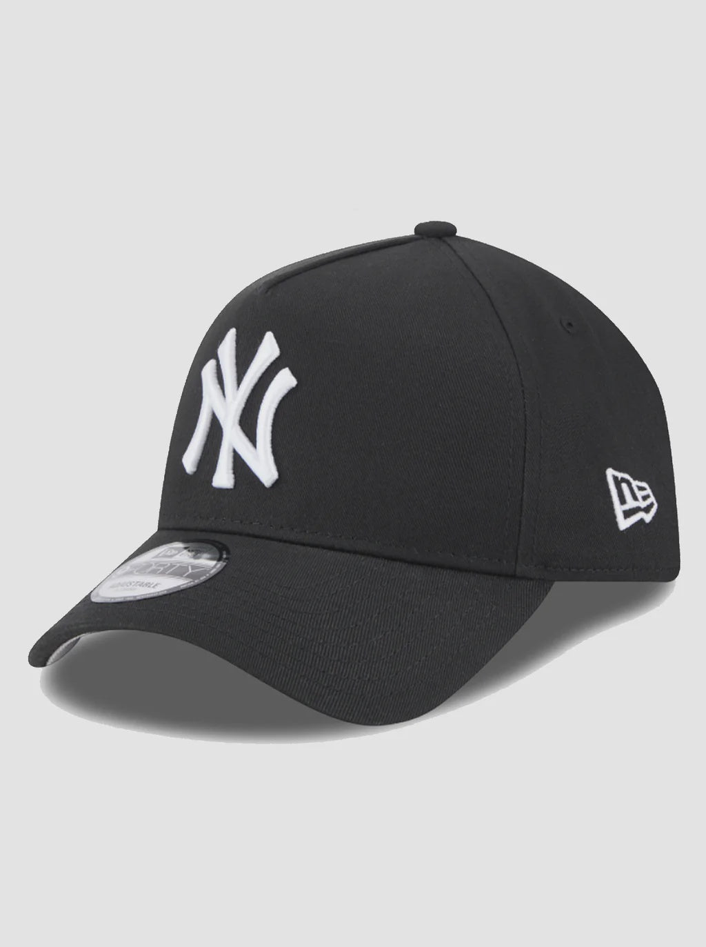 NEC-F70 (New era 940 A frame script seasonal new york yankees snapback black/white/grey UV osfm) 112592670