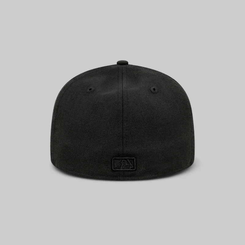 NEC-O65 (New era 5950 new york yankees fitted hat black/black UV) 62593750