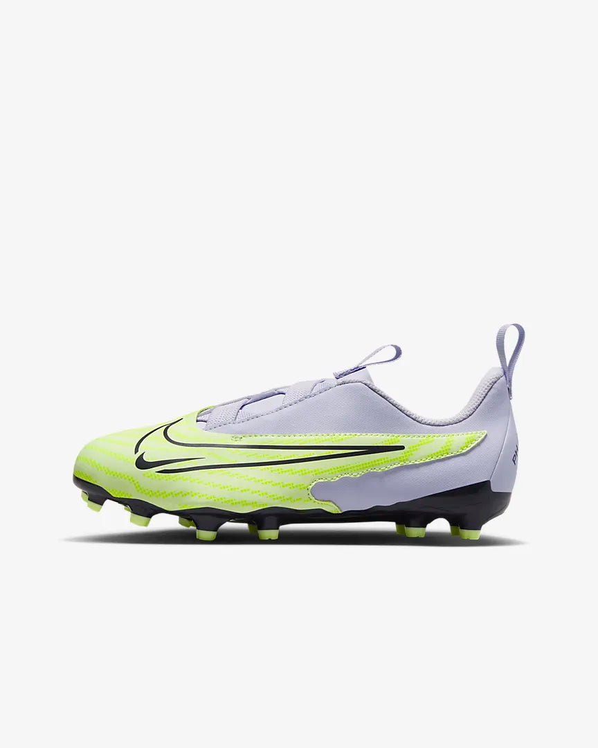 N-S135 (Nike jr phantom gx academy fg/mg barely volt/gridiron/barely grape) 52395115 NIKE