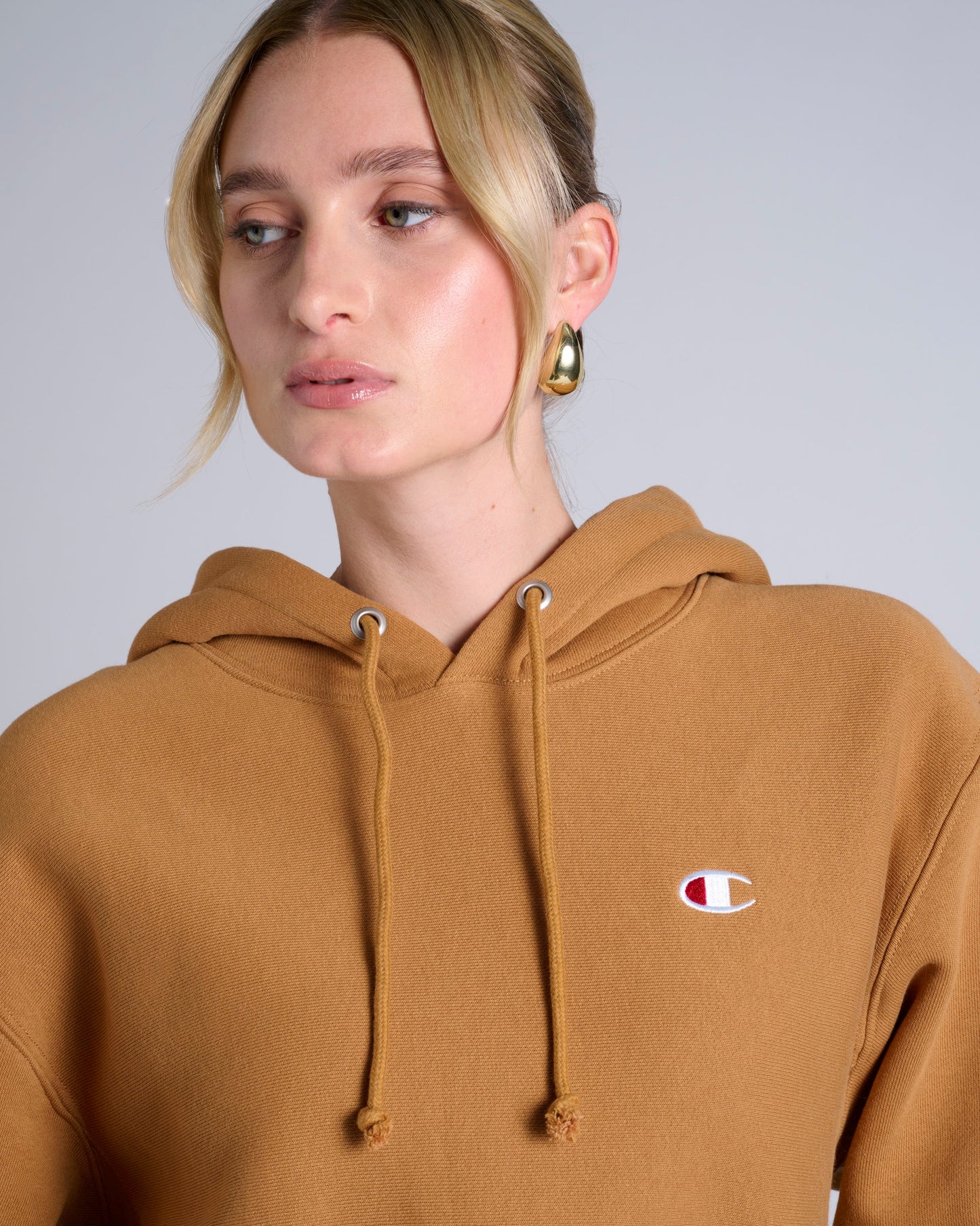 CA-J14 (Champion lifestyle reverse weave hoodie briefly brown) 82594782