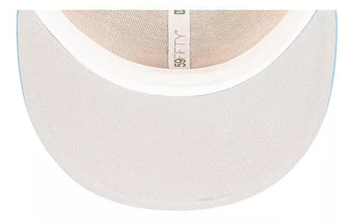 NEC-Z52 (New era 5950 ice latte pittsburgh pirates fitted hat mango mocha/sky blue) 72393750