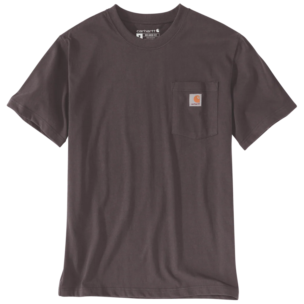 CHA-C9 (Carhartt relaxed fit heavyweight K87 pocket t-shirt dark sepia) 102592471