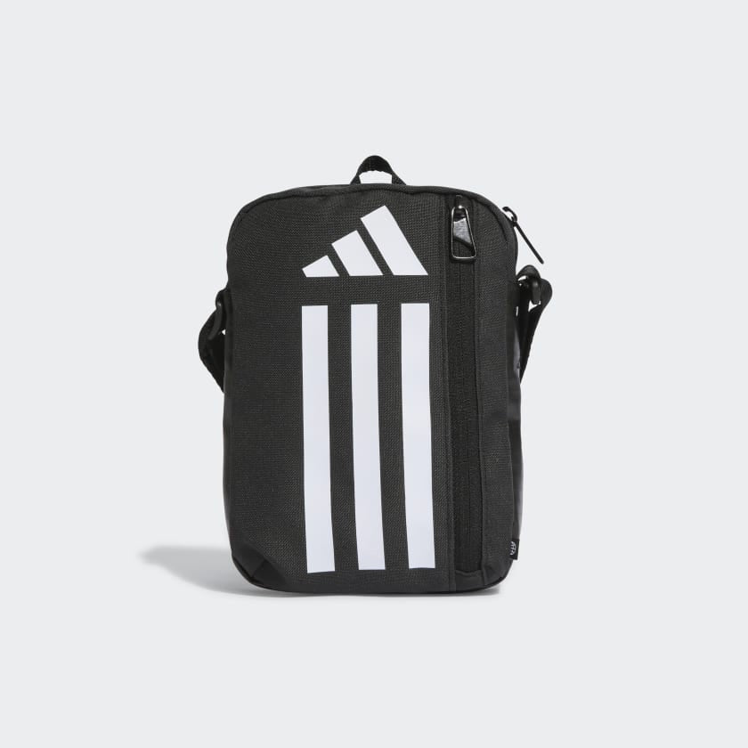 adidas essential backpack black and white AE-G5 (Adidas essentials training shoulder organizer bag black/white) – Otahuhu Shoes