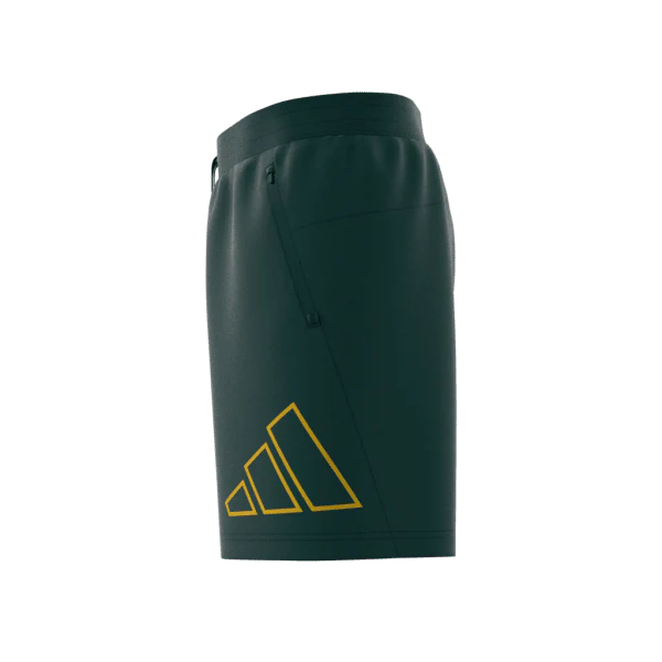 AA-Z15 (Adidas train icon 3-stripe training shorts shadow green) 112293585