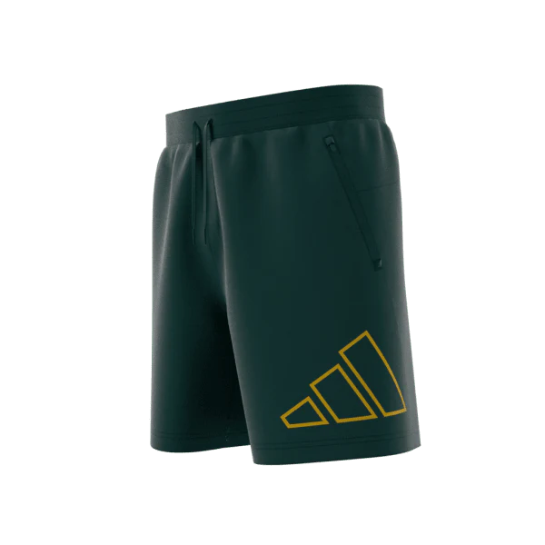 AA-Z15 (Adidas train icon 3-stripe training shorts shadow green) 112293585