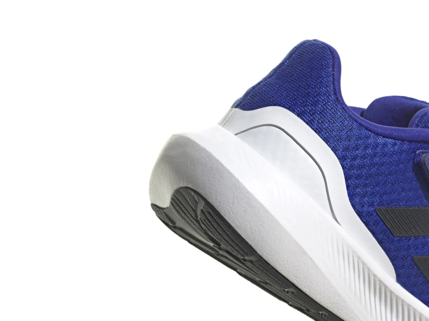 A-U66 (Adidas run flacon 3.0 elastic lace top strap shoe lucid blue/legend ink/white) 92394095