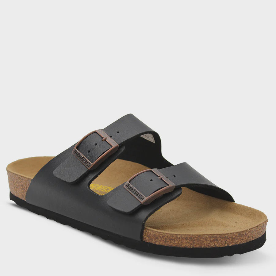 NM-G (Neckermann unisex sandals black leather) 112295600