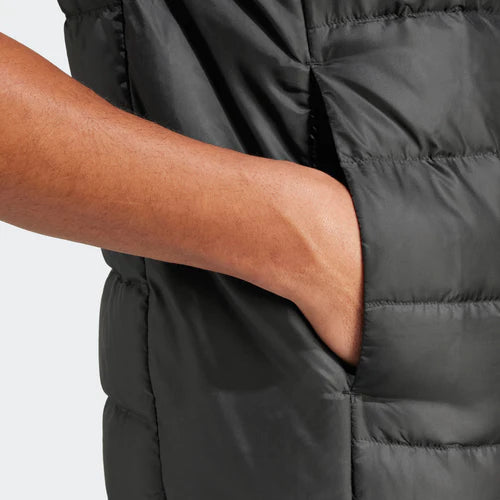 AA-H23 (Adidas all balcks light down vest black/white) 42498183