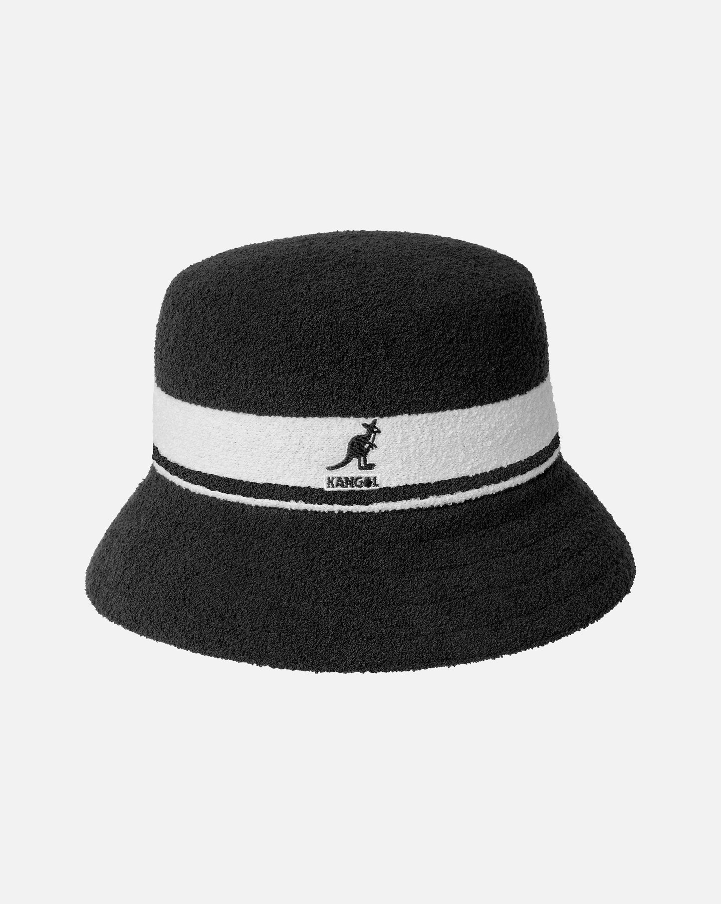 K-P (Kangol bermuda stripe bucket black) 92595478