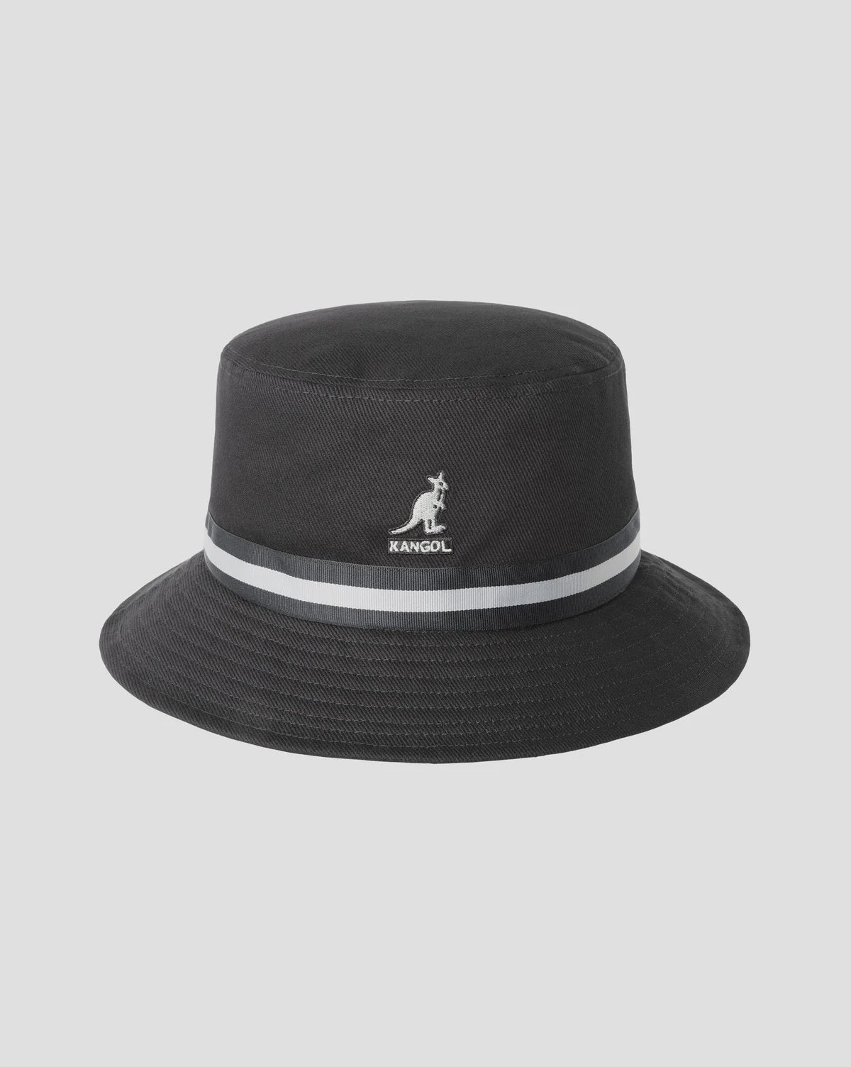 K-A1 (Kangol stripe lahinch bucket hat black) 32694500