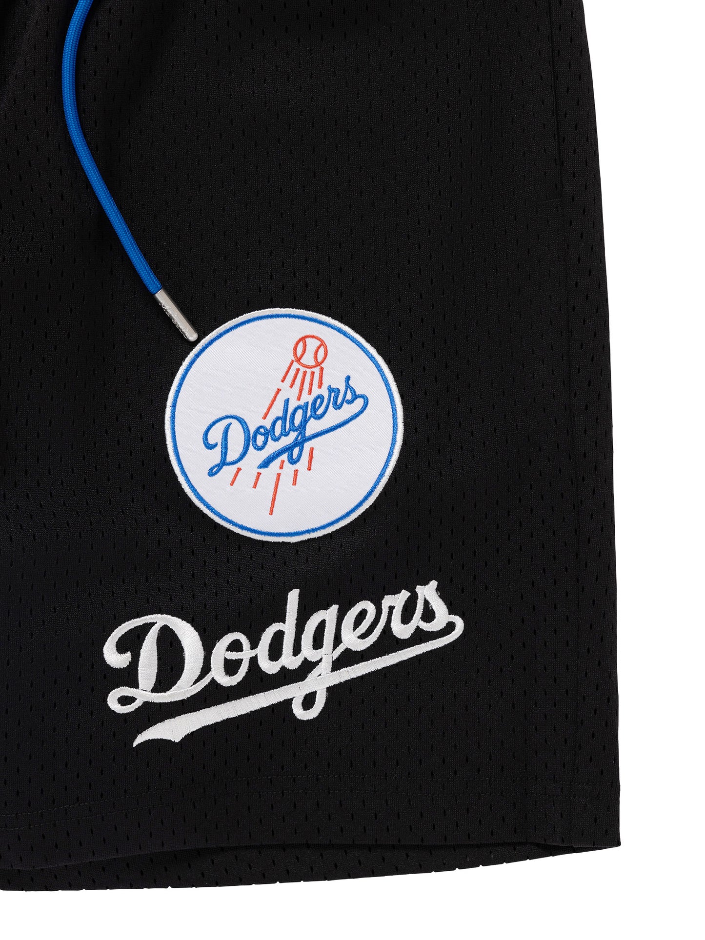 MJA-C12 (Majestic vintage sport mesh shorts dodgers faded black) 92395216