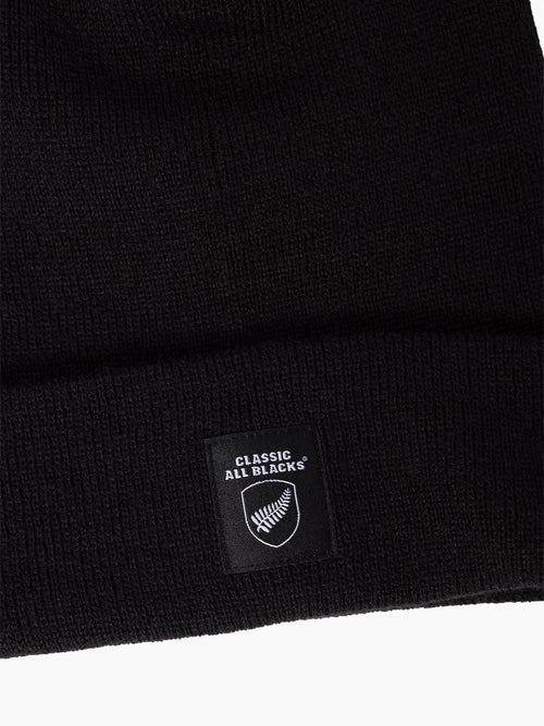 MNA-Q45 (Mitchell & ness classics all blacks cuffed beanie solid dyed black) 92591760
