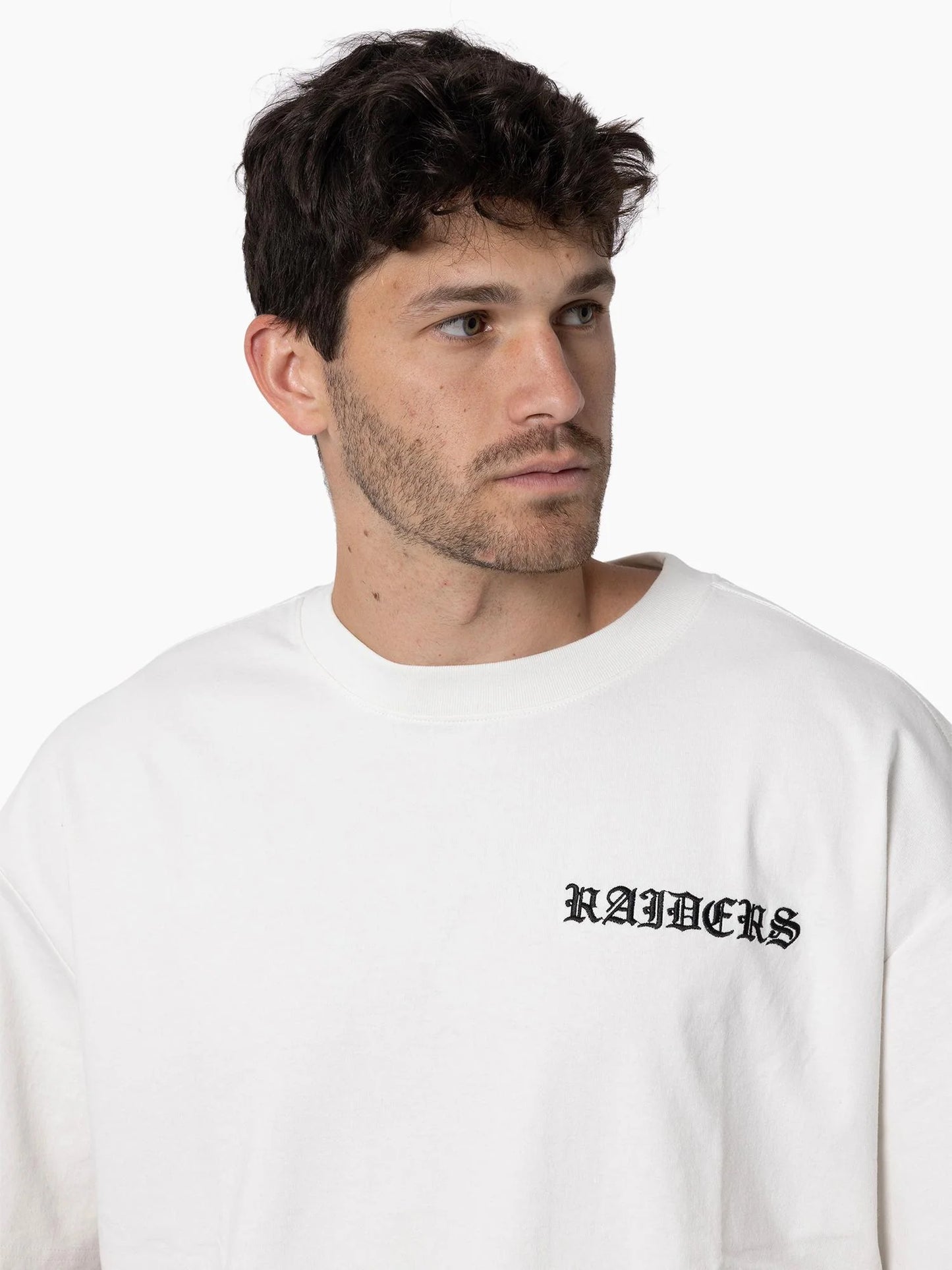 MNA-T46 (Mitchell and ness raider nation tee vintage white) 92593478