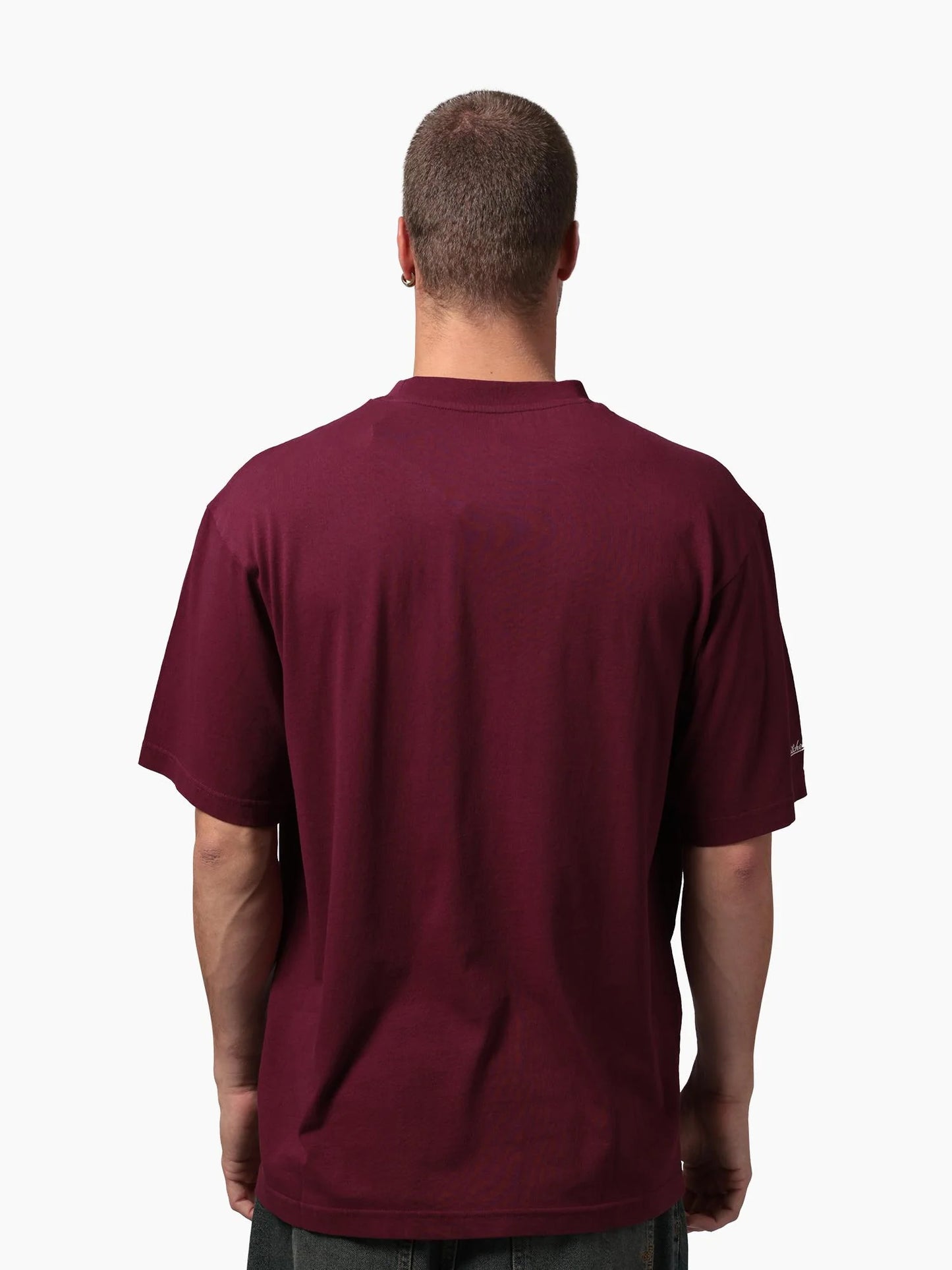 MNA-O51 (Mitchell & ness queensland state of origin tee maroon) 52693043