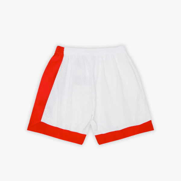 MNA-H25 (Mitchell and ness swingman shorts nets 73-74 home white) 12396956