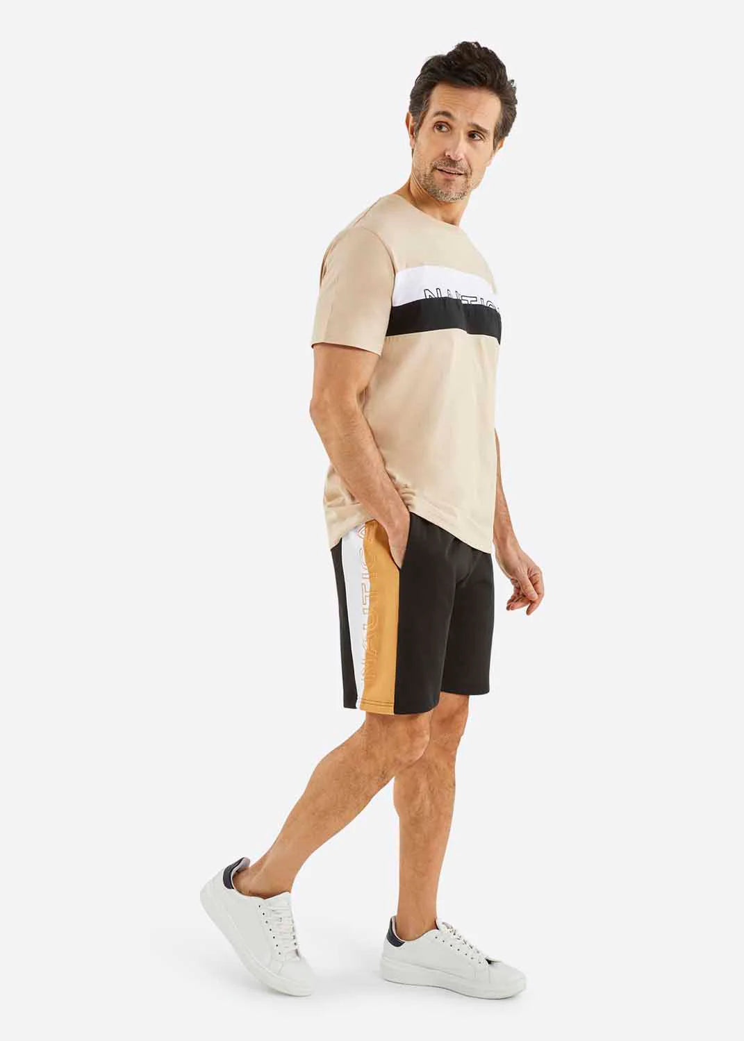 NTA-P10 (Nautica minoa fleece short big & tall black) 102496087